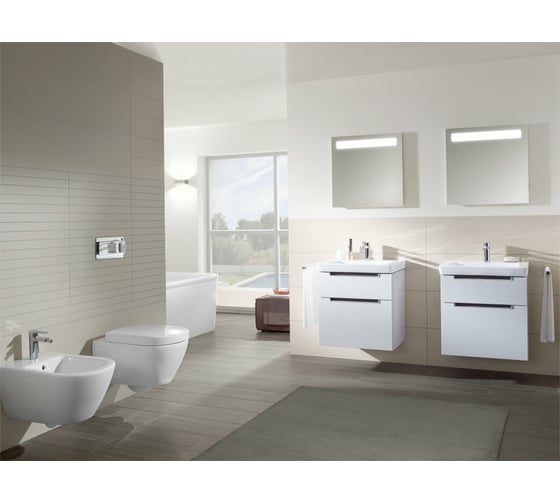 Подвесное биде Villeroy & Boch Subway 2.0 цвет-альпийский белый 540000R1