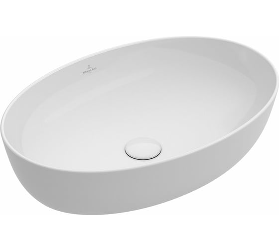 Раковина Villeroy & Boch Artis 610x410x125, альпийский белый 41986101 1
