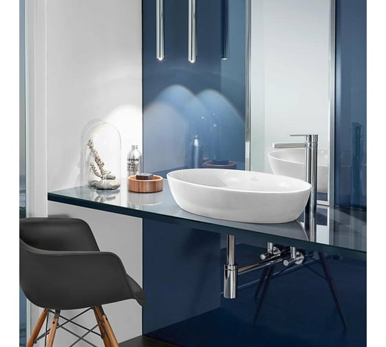 Раковина Villeroy & Boch Artis 610x410x125, альпийский белый 41986101