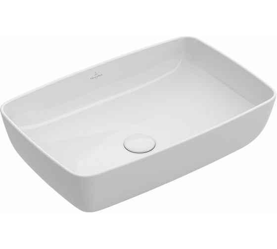Раковина Villeroy & Boch Artis 580x380x125, CeramicPlus, альпийский белый 417258R1 1