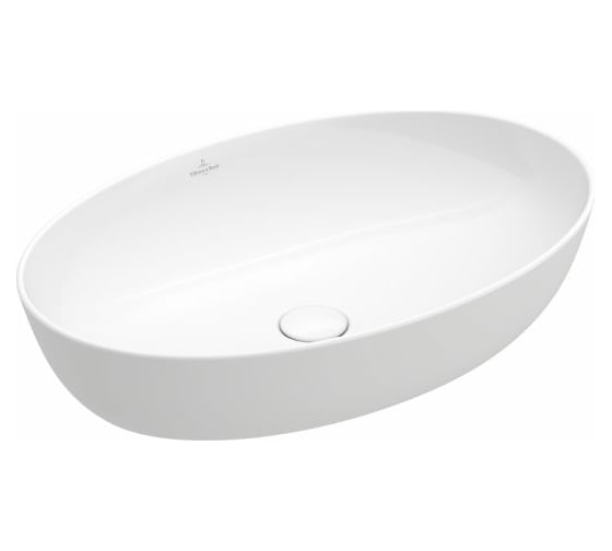 Раковина Villeroy & Boch Artis 610x410x130, CeramicPlus, альпийский белый 419861R1 1