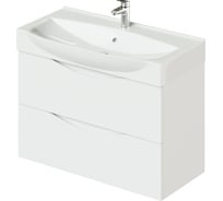 Подвесная тумба с раковиной ИТАНА Мишель 85 4627163087011