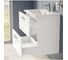 Модуль и раковина VitrA MiA 60см, 2 ящика и зеркало, глянец белый 75021 6
