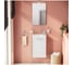 Сет VitrA MiA 40 см, тумба+раковина+зеркало, глянец белый 69576 2