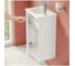 Сет VitrA MiA 40 см, тумба+раковина+зеркало, глянец белый 69576 6