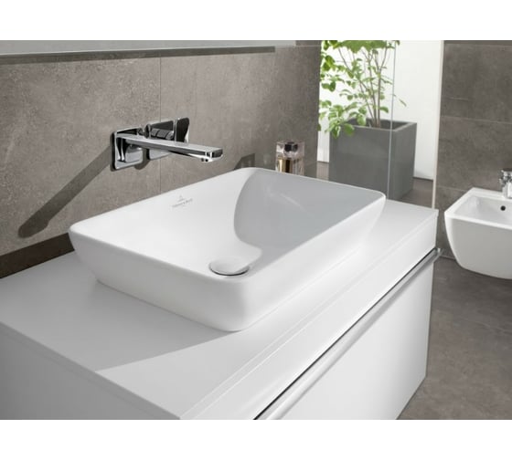 Раковина Villeroy & Boch Venticello шг 550x360 цвет-альпийский белый 41135501