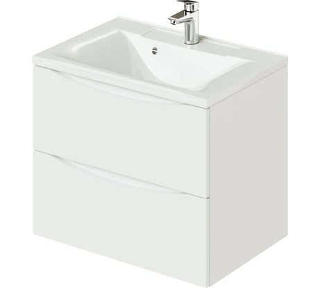 Подвесная тумба с раковиной Итана Мишель 65 4627163086939