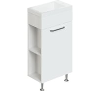 Напольная тумба с раковиной ИТАНА Лайт 45 правая 4627163086779