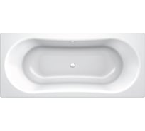 Стальная ванна BLB DUO COMFORT HG 180х80, без отверстий для ручек B80D