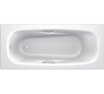 Стальная ванна BLB Universal Anatomica 170х75 см, прямоугольная, с отверстиями для ручек B75U