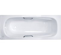 Стальная ванна BLB Universal HG 160х70, белая, с отверстиями для ручек B60H