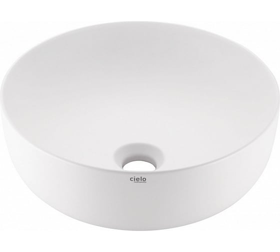 Накладная раковина CIELO ERA-ECO 45x24, белая BAERA Gloss White