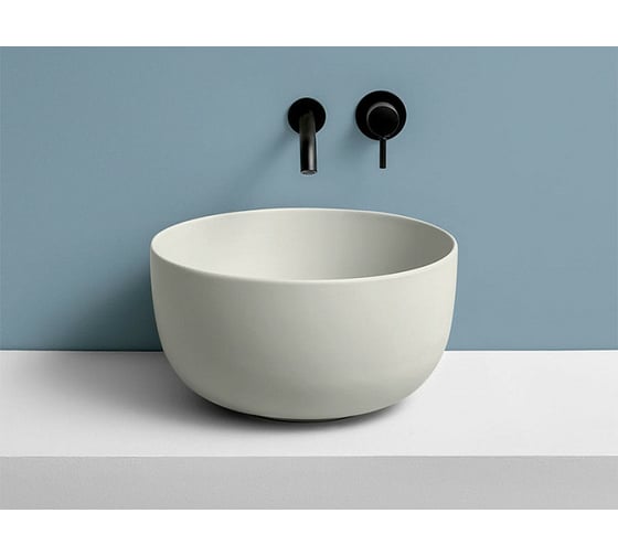 Накладная раковина CIELO ERA-ECO 45x24, белая BAERA Gloss White