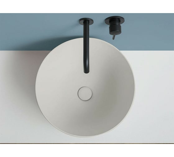 Накладная раковина CIELO ERA-ECO 45x24, белая BAERA Gloss White