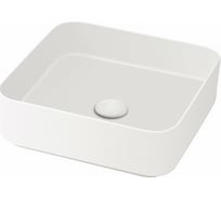Накладная раковина CIELO SHUI без отверстий для смесителя, белый SHCOLAQ40 B