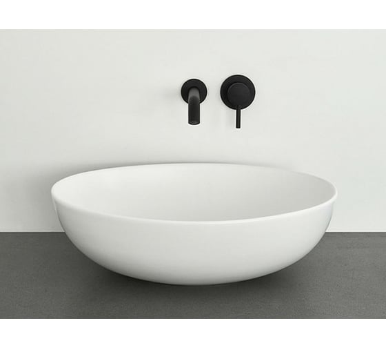 Накладная раковина CIELO ERA-ECO овальная, 62x45x18, белая BAECO Gloss White