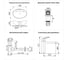 Комплект 4 в 1 Wellsee Bathroom Sink накладная раковина 59x39 см, состоит из 3331110 20215154R 12