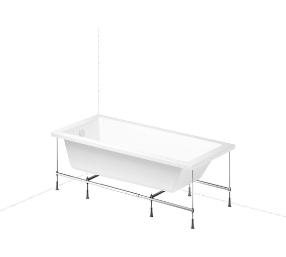 Комплект 5 в 1 Lavinia Boho Catani акриловая ванна 170x80 см, с инсталляцией и подвесным унит 20221098R