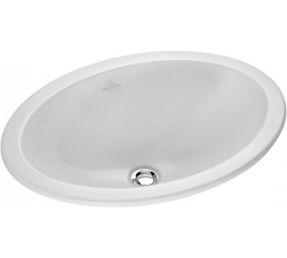 Раковина Villeroy & Boch Loop Friends шгв 570x410x200 цвет-альпийский белый 61552001