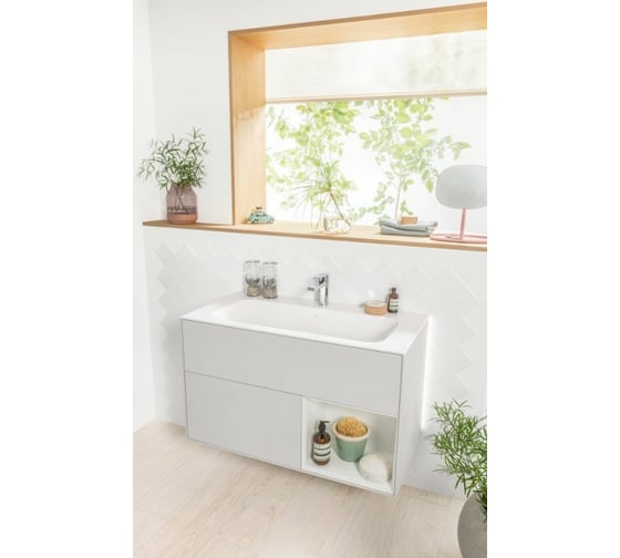 Раковина Villeroy & Boch Finion шгв 1000x500x100 CeramicPlus цвет-альпийский белый 4164ABR1