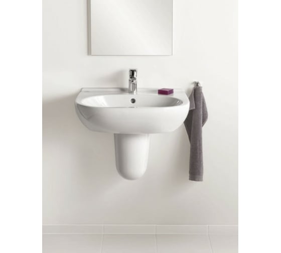 Раковина Villeroy & Boch O'Novo шгв 600x490x180 цвет-альпийский белый 51606001