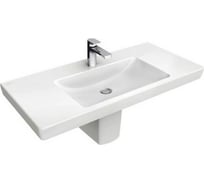 Раковина Villeroy & Boch Subway 2.0 шгв 1000x470x150 CeramicPlus цвет-альпийский белый 7175A0R1
