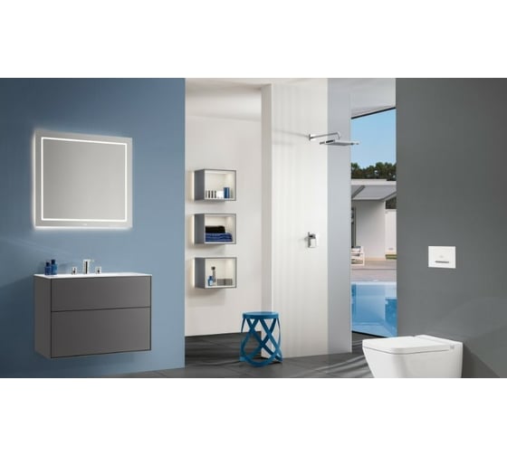 Раковина Villeroy & Boch Finion шгв 800x500x160 CeramicPlus цвет-альпийский белый 416484R1