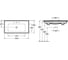 Раковина Villeroy & Boch Verity Line 1000x500x165 цвет-альпийский белый 4A12AL01 2