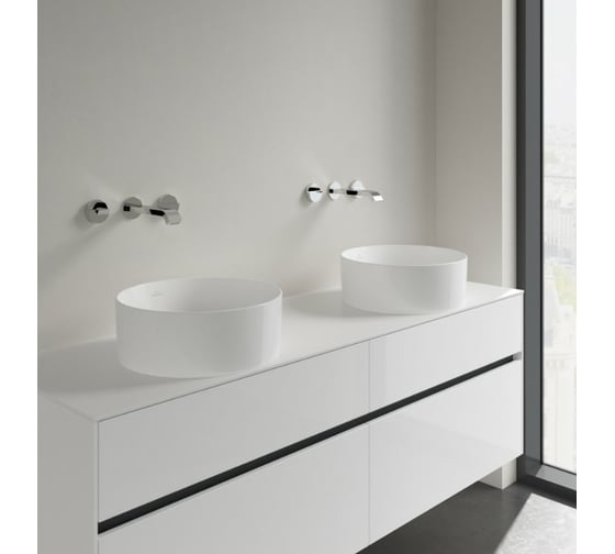 Раковина Villeroy & Boch Collaro шгв 400x400x145 цвет-альпийский белый 4A184001