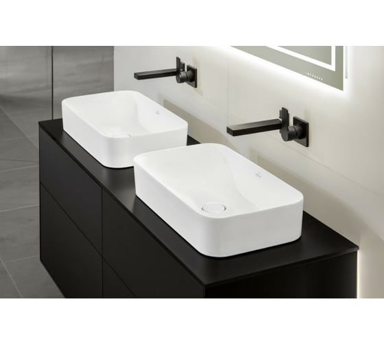 Раковина Villeroy & Boch Finion шгв 600x350x115 CeramicPlus цвет-альпийский белый 414361R1