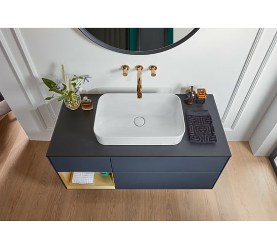 Раковина Villeroy & Boch Finion шгв 600x350x115 CeramicPlus цвет-альпийский белый 414361R1