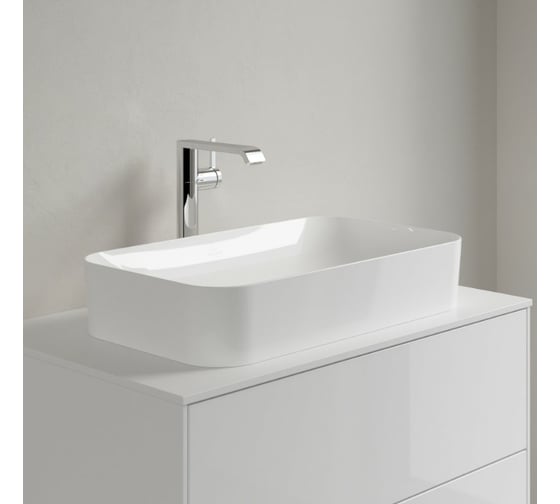 Раковина Villeroy & Boch Finion шгв 600x350x115 CeramicPlus цвет-альпийский белый 414361R1
