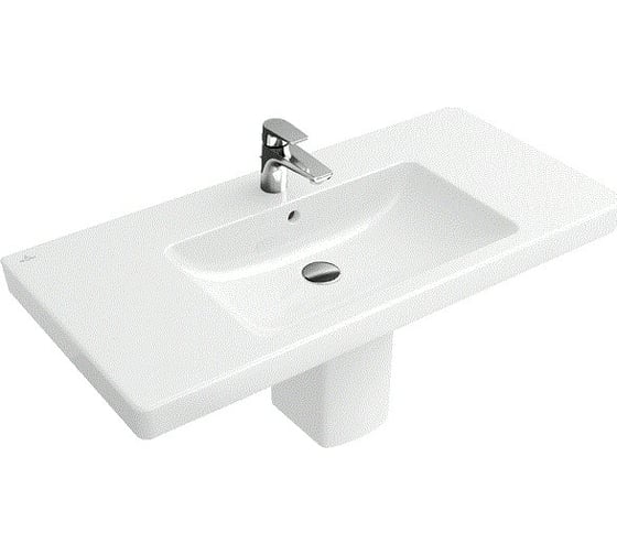 Раковина Villeroy & Boch Subway 2.0 шг 800x470x175, цвет-альпийский белый 71758001