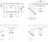 Раковина Villeroy & Boch Subway 2.0 шг 800x470x175, цвет-альпийский белый 71758001 6