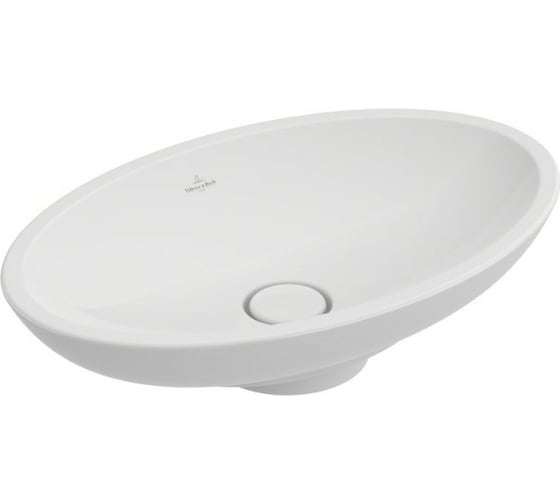 Раковина Villeroy & Boch Loop Friends шгв 585x380x110 CeramicPlus цвет-альпийский белый 515100R1