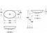 Раковина Villeroy & Boch Loop Friends шгв 585x380x110 CeramicPlus цвет-альпийский белый 515100R1 3