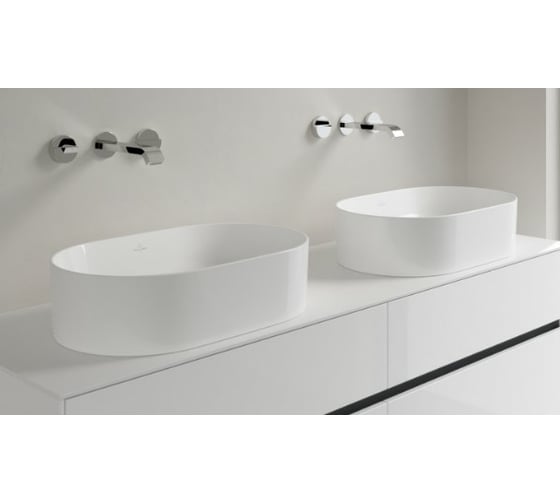 Раковина Villeroy & Boch Collaro шгв 560x360x145 цвет-альпийский белый 4A195601