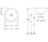 Раковина Villeroy & Boch Loop Friends шгв 450x450x190 цвет-альпийский белый 61404501 2