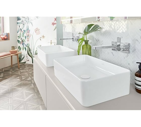 Раковина Villeroy & Boch Collaro шгв 560x360x145 цвет-альпийский белый 4A205601