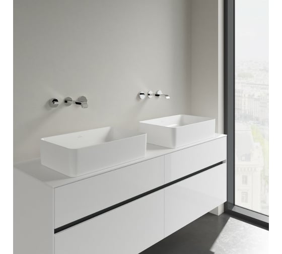Раковина Villeroy & Boch Collaro шгв 560x360x145 цвет-альпийский белый 4A205601