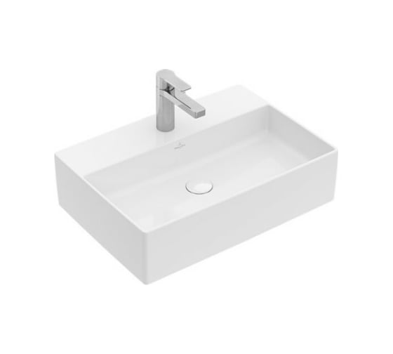 Раковина Villeroy & Boch Memento шгв 500x420x90 цвет-альпийский белый 4A075001 1