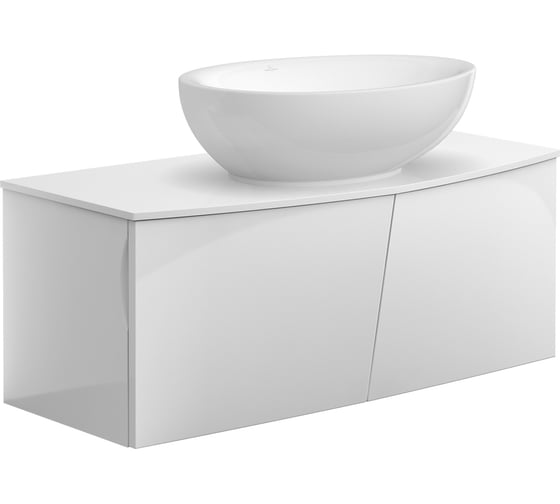 Раковина Villeroy & Boch Aveo New Generation шг 595x440 CeramicPlus цвет-альпийский белый 413260R1