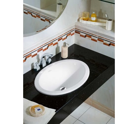 Раковина Villeroy & Boch Loop Friends шгв 450x280x160 цвет-альпийский белый 61631001