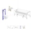 Комплект 6 в 1 Lavinia Boho Catani акриловая ванна 160x80 с инсталляцией, подвесным унитазом 20221276R 1
