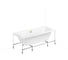 Комплект 6 в 1 Lavinia Boho Pure акриловая ванна 170x75 с инсталляцией, подвесным унитазом 20221308R 5