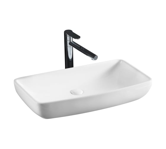 Накладная раковина Azario Trend белая AZ-4959B 1