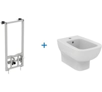 Комплект Ideal Standard с биде и инсталляцией D386401