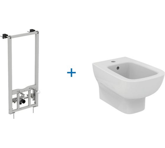 Комплект Ideal Standard с биде и инсталляцией D386401 1