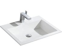 Раковина из искусственного камня VINCEA цвет белый VCB-13600W