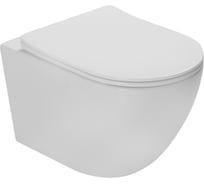 Унитаз подвесной VINCEA Globo Tornado, цвет белый, ультратонкое сиденье soft-close VT1-14ST